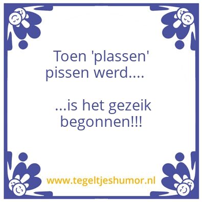 Tegeltje: Gezeik