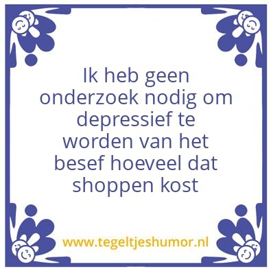 Tegeltje: Tegeltje