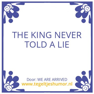 Tegeltje: AL IS WELL