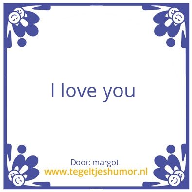 Tegeltje: gemaakt Door margot