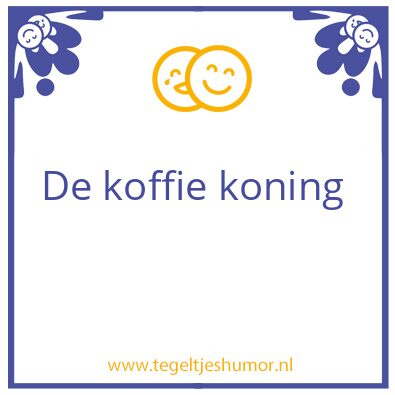 Tegeltje: De grap