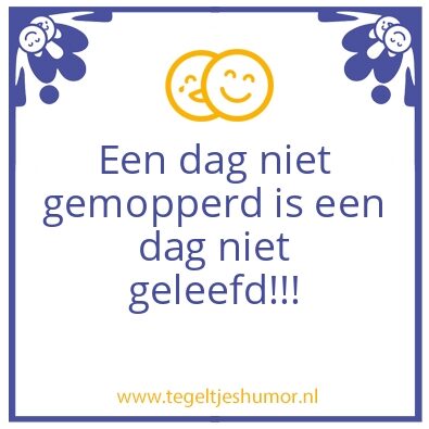 Tegeltje: levenswijsheid