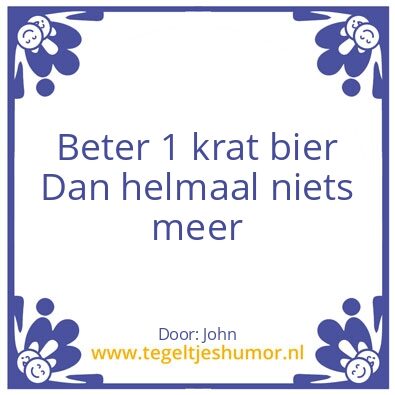 Tegeltje: Tegel