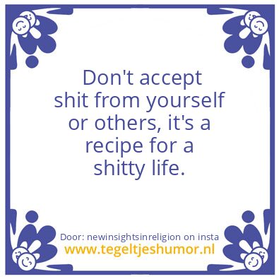 Tegeltje: a recipe