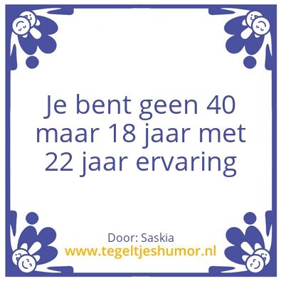 Tegeltje: Mo 40