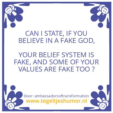 Tegeltje: YOU CAN ASK