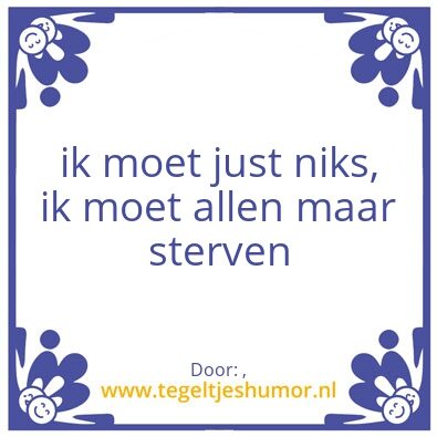 Tegeltje: ,