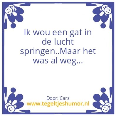 Tegeltje: Vreugde