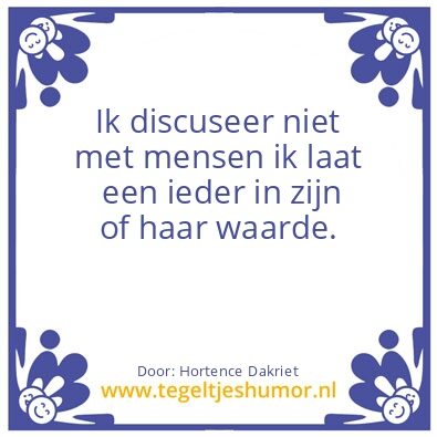 Tegeltje: Hortence