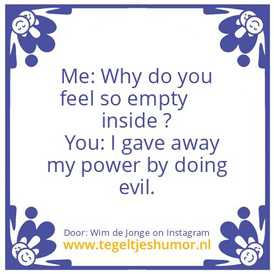 Tegeltje: that’s true, 2