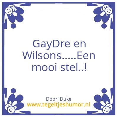 Tegeltje: Tegel