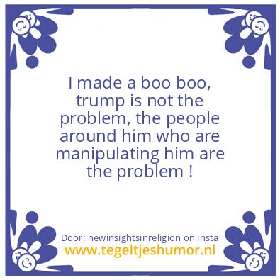 Tegeltje: I made A boo boo