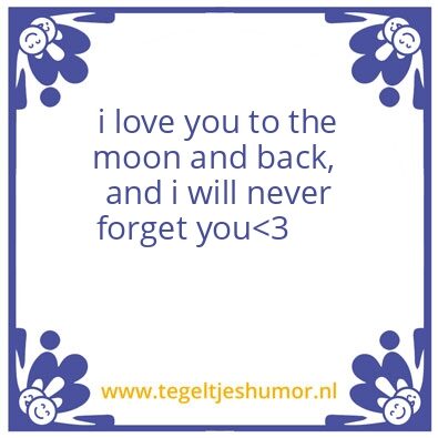 Tegeltje: LIEF