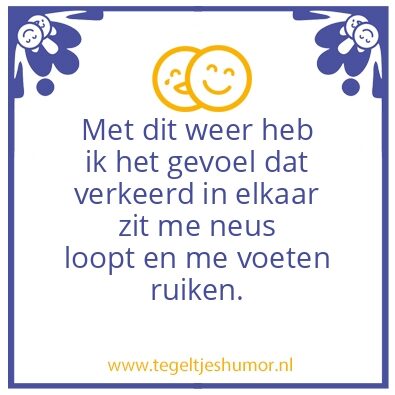 Tegeltje: Verkeerd in elkaar