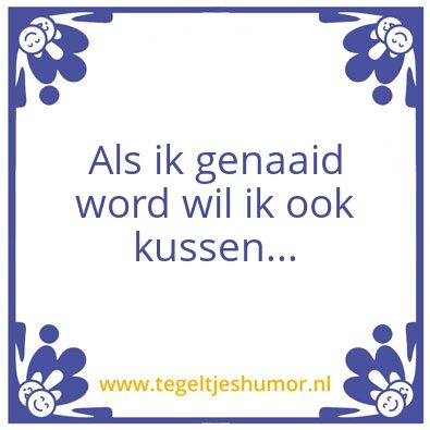 Tegeltje: A