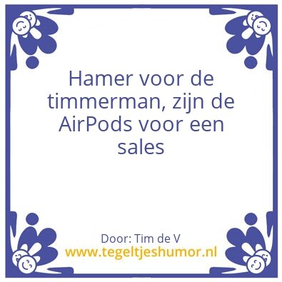 Tegeltje: Tim