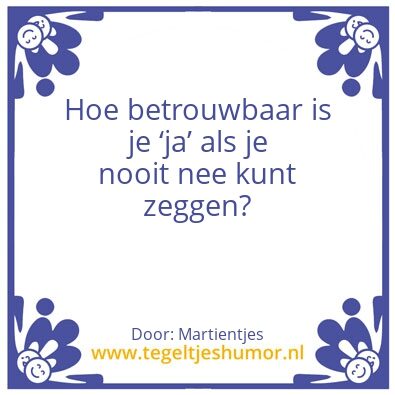 Tegeltje: Martientjes