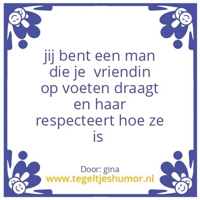 Tegeltje: franky