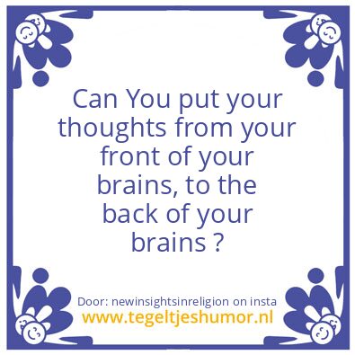 Tegeltje: Now You Know