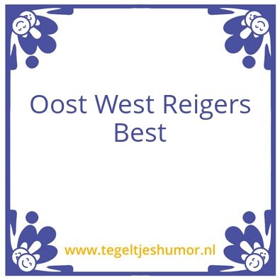 Tegeltje: Reigers
