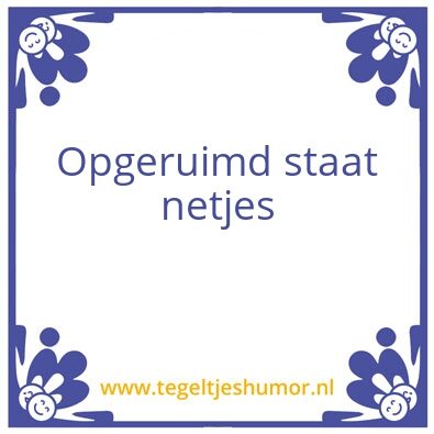 Tegeltje: kinderen