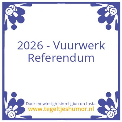 Tegeltje: Referendum