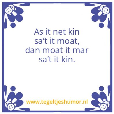 Tegeltje: Floor