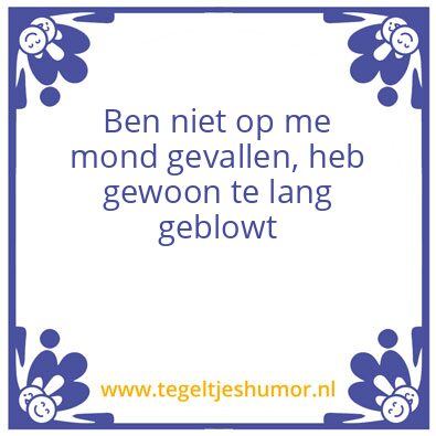 Tegeltje: Gestopt met blowen