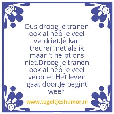 Tegeltje: Passie