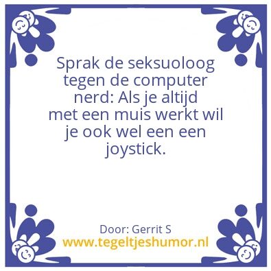 Tegeltje: Ik ben Gerrit