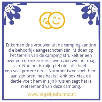 Tegeltje: Doordenkertje (dronken man)
