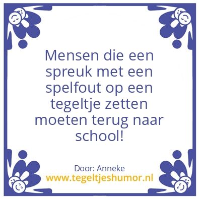 Tegeltje: Tegelterreur