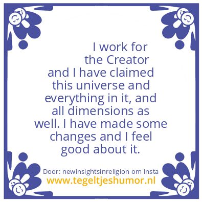 Tegeltje: What i do ?