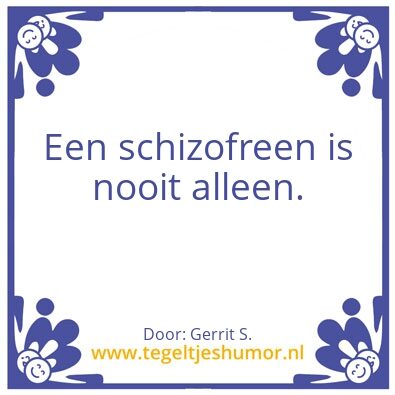 Tegeltje: Ik ben Gerrit.