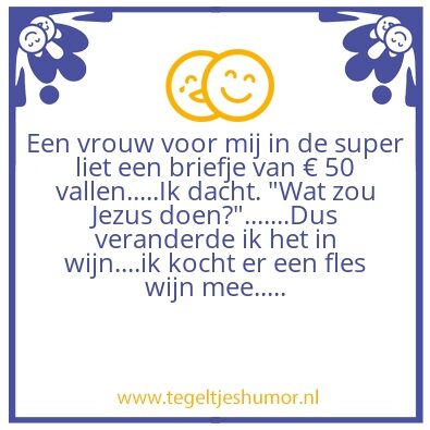 Tegeltje: wijn