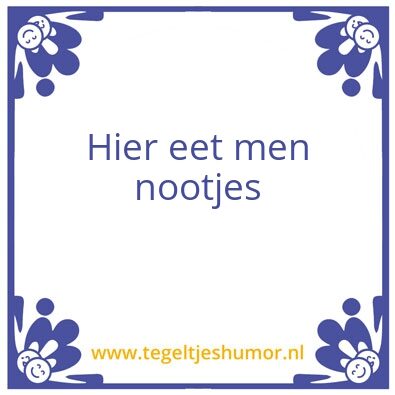 Tegeltje: H&L