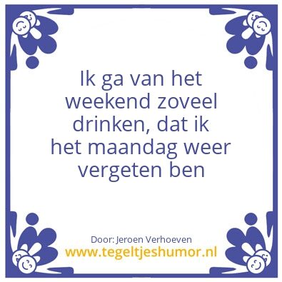 Tegeltje: Jeroen Verhoeven