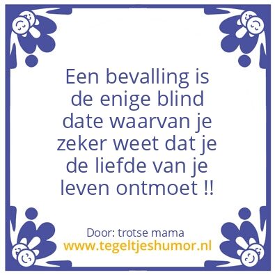 Tegeltje: mijn kind