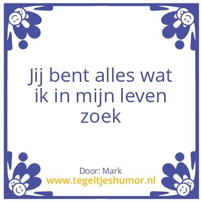 Tegeltje: Liefde