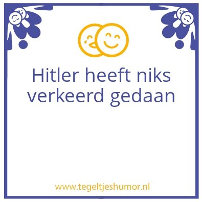 Tegeltje: anne frank