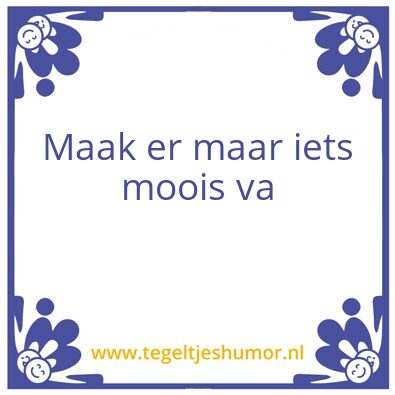 Tegeltje: Rob 2021