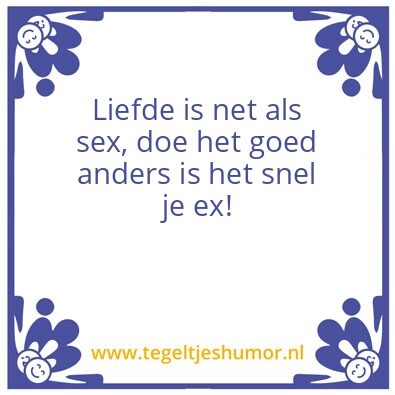 Tegeltje: Liefde