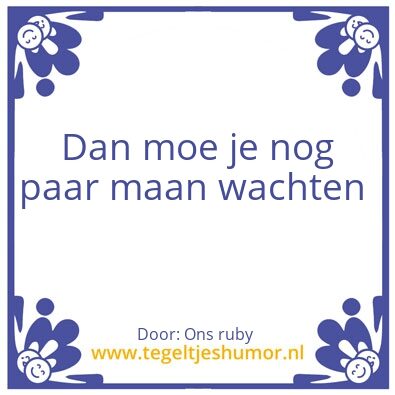 Tegeltje: Bresjes