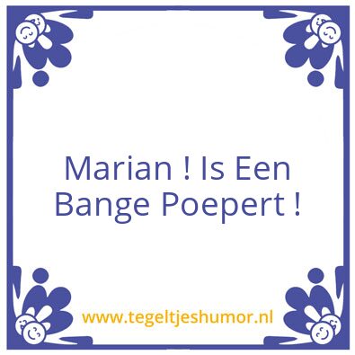Tegeltje: Stink energie !
