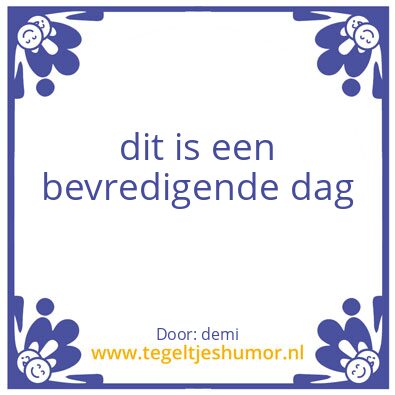 Tegeltje: demi’s uitspraken