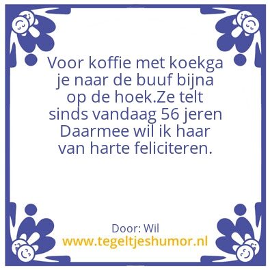 Tegeltje: 56