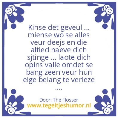 Tegeltje: spreuken