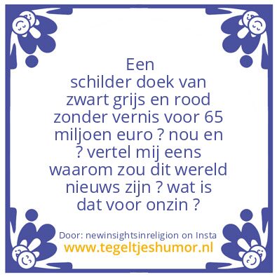 Tegeltje: Let’s Talk Shit Now :