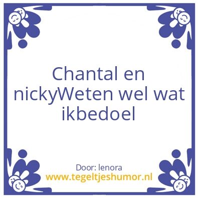 Tegeltje: vriendschap