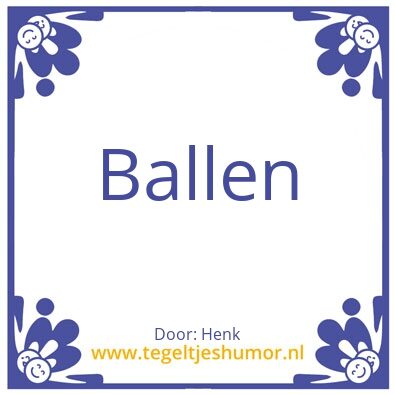 Tegeltje: Lik me